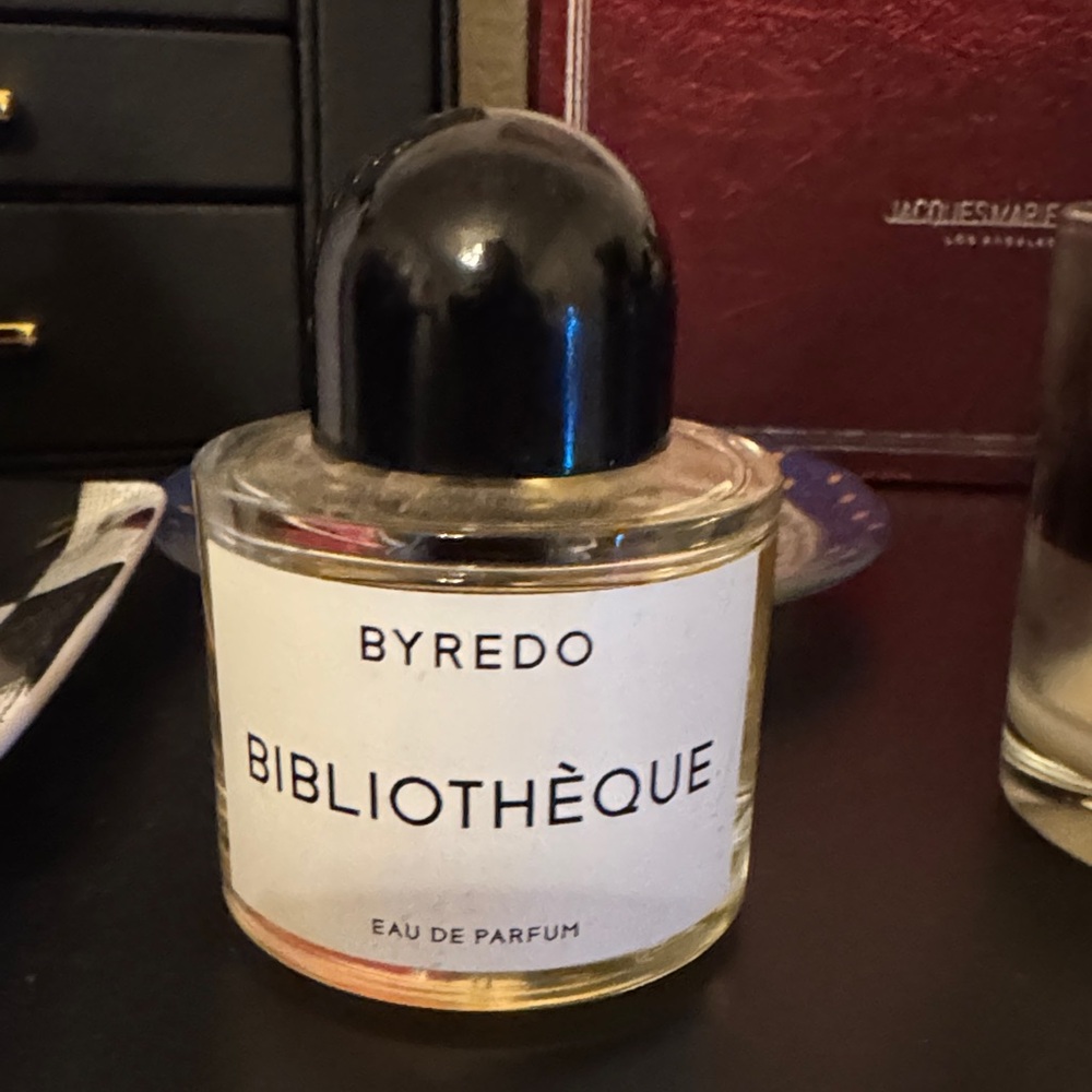 Byredo Bibliothèque Perfume with Black Cap
